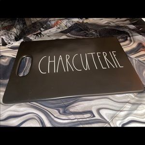 Rae Dunn Black Charcuterie Board